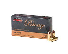 PMC® 380 Auto Bronze FMJ 90-grain Target Ammo - 50 rounds