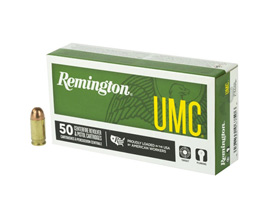 Remington® 380 Auto UMC FMJ 95-grain Target Ammo - 50 rounds