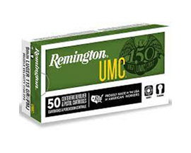 Remington® 40 S&W UMC FMJ 180-grain Target Ammo - 50 rounds