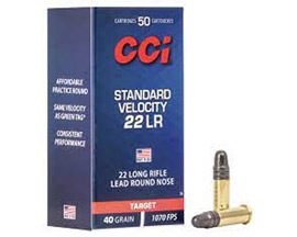 CCI® .22 LR 40gr Standard Velocity