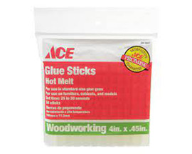 ACE 4in X .45in Woodworking Glue Sticks