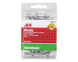 Ace® 50-count 3/16 in. x 1/2 in. Rivets - Aluminum