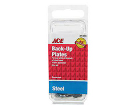 Ace® 40-count 1/8 in. Rivet Back-Up Plates - Steel