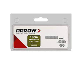 Arrow® 18 GA Brad Nails - 15mm