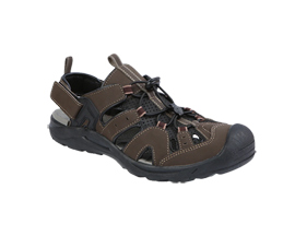 Northside® Men's Burke 3.0 Closed Toe Sport Sandals in Dark Brown