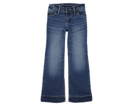 Wrangler® Girl's Wide Leg Trouser Jeans in Shelby