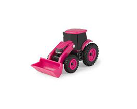 Tomy® Case IH® 1:64 Pink Tractor with Loader