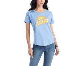Ariat® Womens Retro Sunset Arc Shirt - Baby Blue