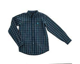 Ariat® Boys Pro Series Kodi Fitted Black Shirt