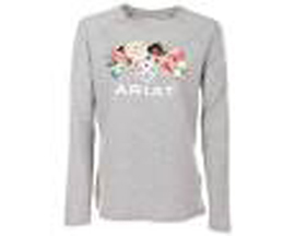 Ariat® Womens Real Carnation Long Sleeve Shirt