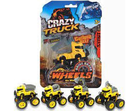 Crazy Trucks® Friction-Powdered Construction Truck