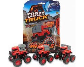 Crazy Trucks® Friction-Powdered Fire Truck