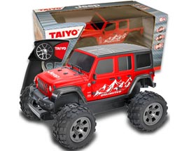 Taiyo® Mini Vehicles - Jeep Wrangler Sahara Red