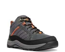 Danners® Men's Riverside Mid Work Shoe - Gray/Orange