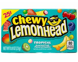Lemonhead® 0.8 oz. Chewy Candies Box - Tropical