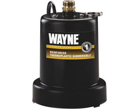 Wayne Water® 1/4 HP Reinforced Thermoplastic Submersible Utility Pump