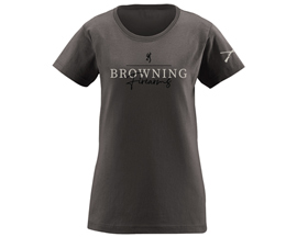 Browning® Women's Classic Browning™ Short Sleeve - Charcoal