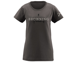 Browning® Women's Classic Browning Short Sleeve - Charcoal