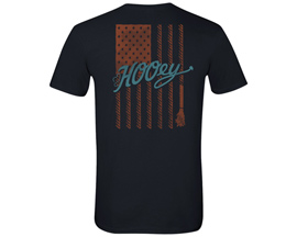 Hooey® Men's Rope Flag Short Sleeve - Black