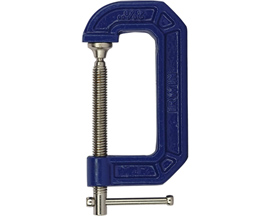Irwin® Quick-Grip™ 2-1/2 in. Adjustable Steel C-Clamp - Blue
