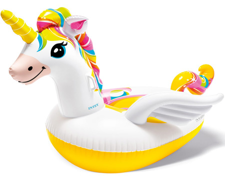 Intex® Ride-On Giant Inflatable Pool Float - Unicorn
