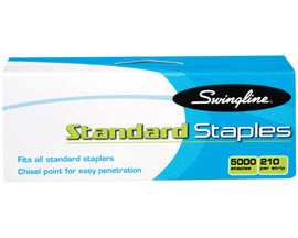 Swingline® Standard 1/4 in. Staples - 5,000 count