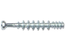 Midwest Fastener® Furniture Dowels Pack with Wood Screw Barrel & Pan Head - Zinc Plated