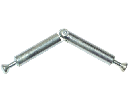 Midwest Fastener® Zinc-Plated Double-Ended Articulated Dowels - 20 count