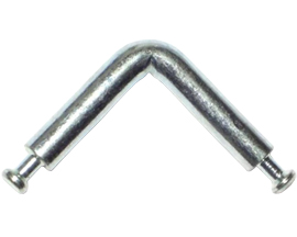 Midwest Fastener® Zinc-Plated Double-Ended Right Angle Dowels - 20 count