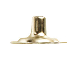 C.S. Osborne® 100-count No. 24 Snap Fastener Eyelet - Nickel