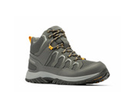 Columbia® Men's Wide Granite Trail Mid Waterproof Hiking Shoe - Grey/Raw Honey