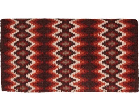 Mustang Manufacturing® Mohair 36 in. x 34 in. Woven Saddle Blanket