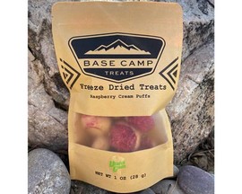Base Camp Treats® Freeze Dried Raspberry Cream Puffs