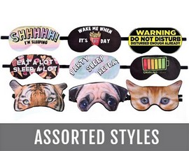 Deluxe Import Trading® Sleeping Mask - Assorted Styles