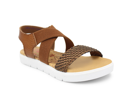 Blowfish Malibu® Girl's Brixy-K Sandals - Scotch Amazon Rawhide / Mars Meteorite 