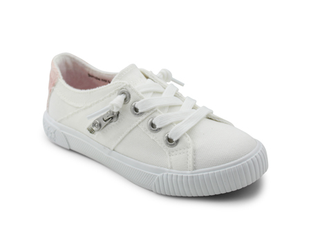Blowfish Malibu® Girl's Fruit-K Sneakers - White Smoked Canvas