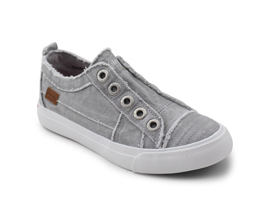 Blowfish Malibu® Youth Girl's Play Sneakers - Fog Gray Smoke