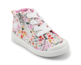 Blowfish Malibu® Toddler Girl's Valetta Sneakers - Blush Dazzle Canvas
