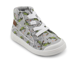 Blowfish Malibu® Toddler Boy's Vepper-TB™ Sneakers - Gray Dino Hustle Canvas