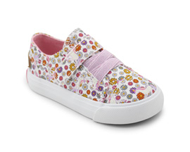 Blowfish Malibu® Toddler Girl's Montebello-T Sneakers - Off White Groovy Unicorn