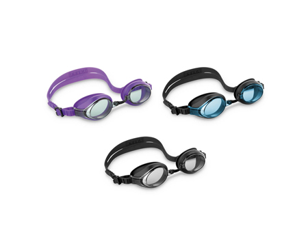 Intex® Silicone Sport Racing Swimming Goggles - Assortment