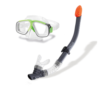 Intex® Surf Rider Swim Mask and Snorkel Set