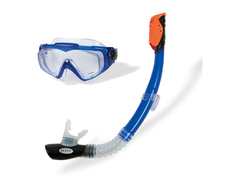 Intex® Silicone Aqua Sport Swim Mask and Snorkel Set