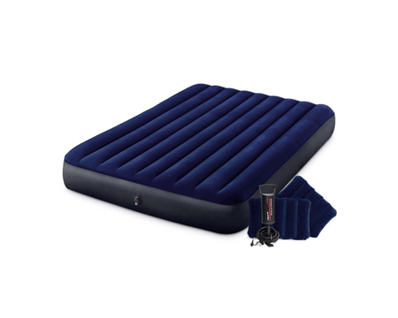 Intex® Dura-Beam® 10 in. Standard Downy Air Mattress with Hand Pump - Queen