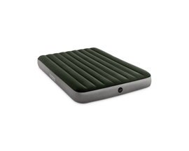 Intex® Dura-Beam® 10 in. Standard Prestige Air Mattress Queen with Hand-Held Battery Pump