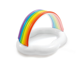 Intex® Rainbow Cloud Inflatable Kiddie Pool