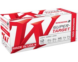 Winchester® 12 Ga. Super-Target 7.5-shot Light Target Loads - 100 rounds