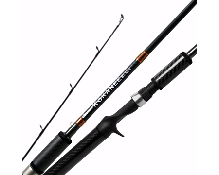 Okuma® Kokanee Black Rod 7'6" 2PC ML