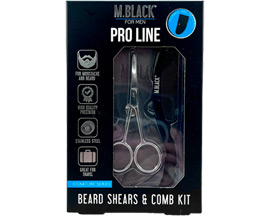M.Black® Signature Series For Men Beard Shears & Comb Kit