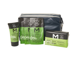 M.Black® Signature Series For Men Purifying Facial Toiletry Cleansing Set